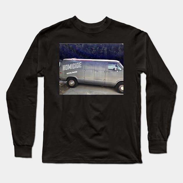 Homicide Worldwide Podcast - the VAN Long Sleeve T-Shirt by Homicide Worldwide Podcast